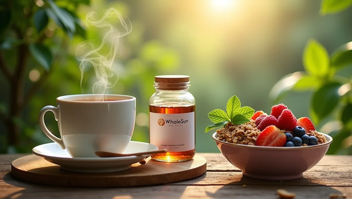 Transform Your Mornings with WholeSun Wellness Mushroom Extract Powder