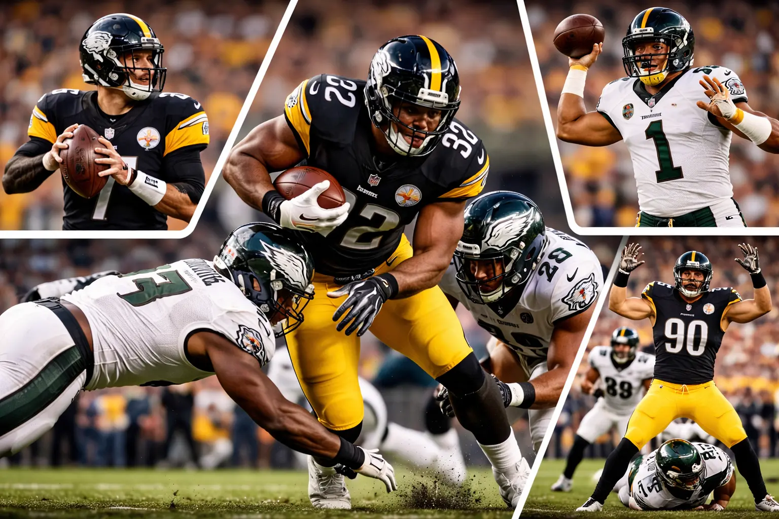 steelers vs philadelphia eagles match player stats