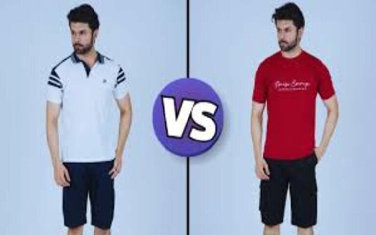 Men’s Polo Shirts vs T-Shirts- Choosing Based on Comfort and Style