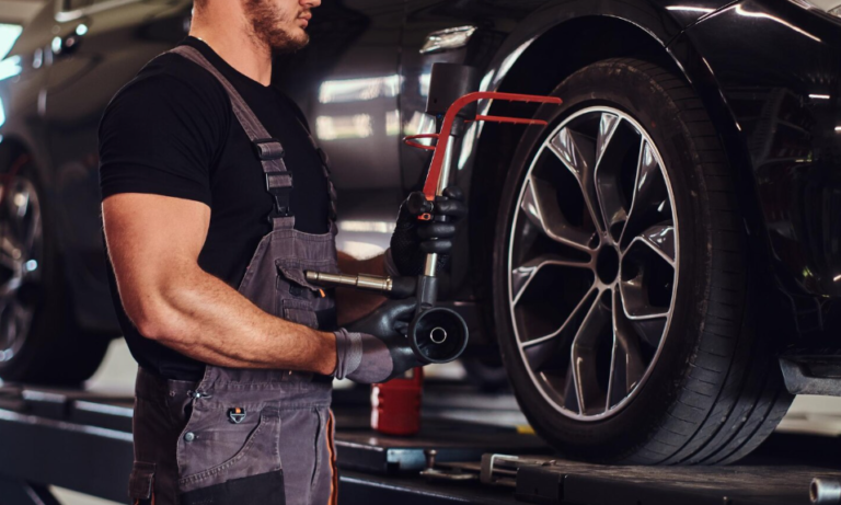 AI tire repair automation
