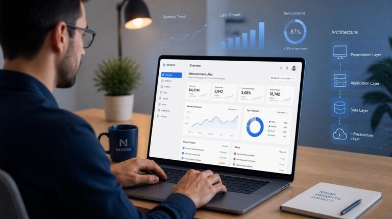 custom AI development company, UI design services, AI strategy consulting