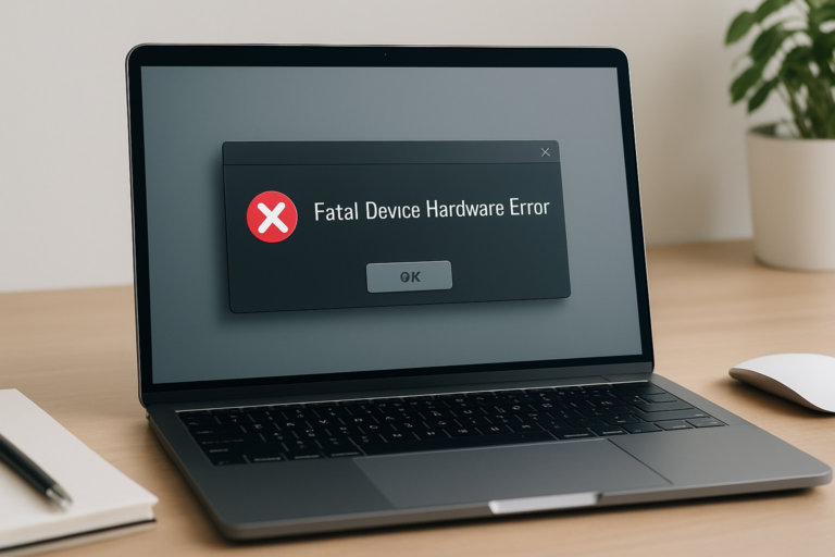 Fatal Device Hardware Error: Your Comprehensive Fix Guide
