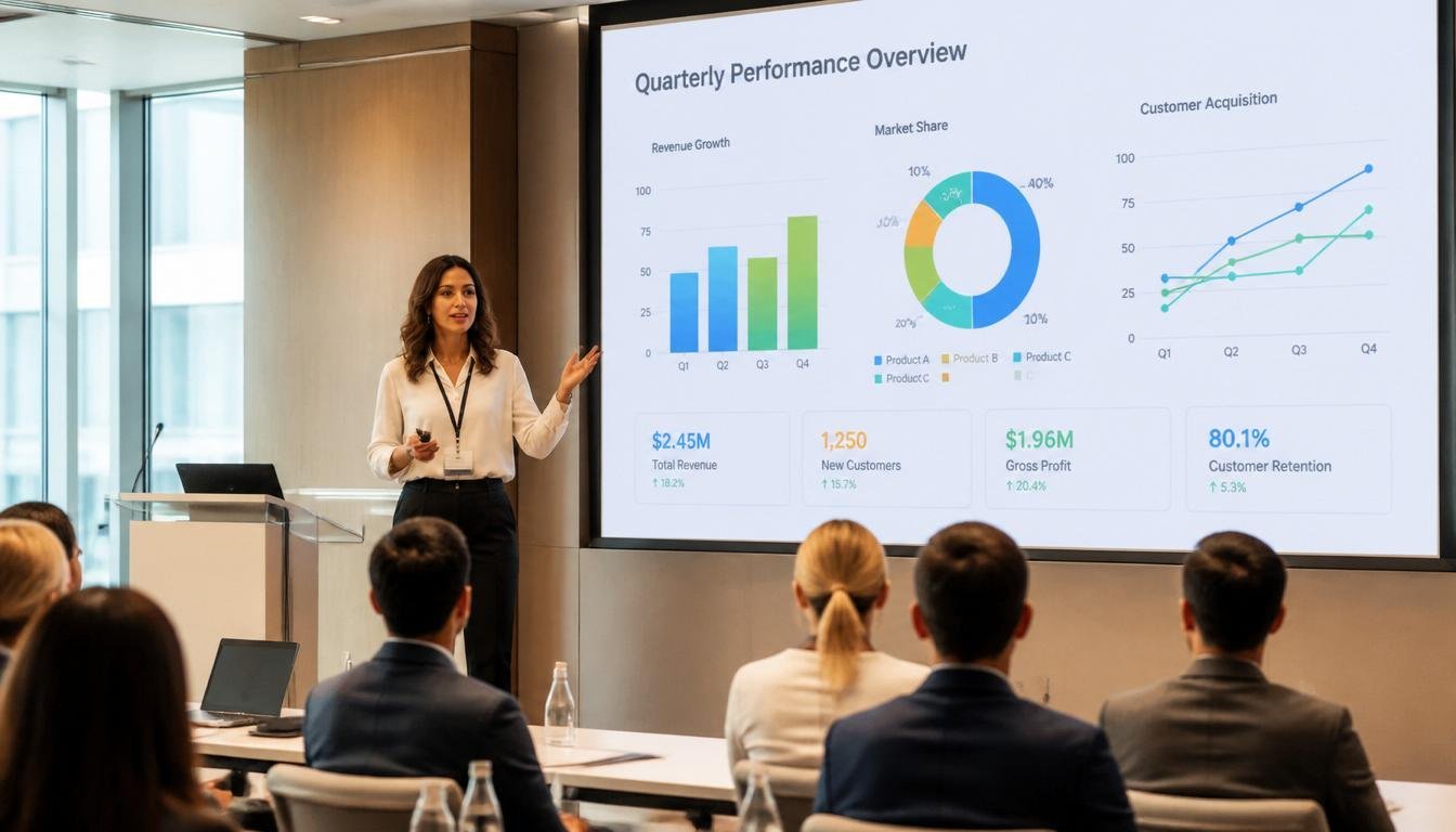 visually engaging presentations